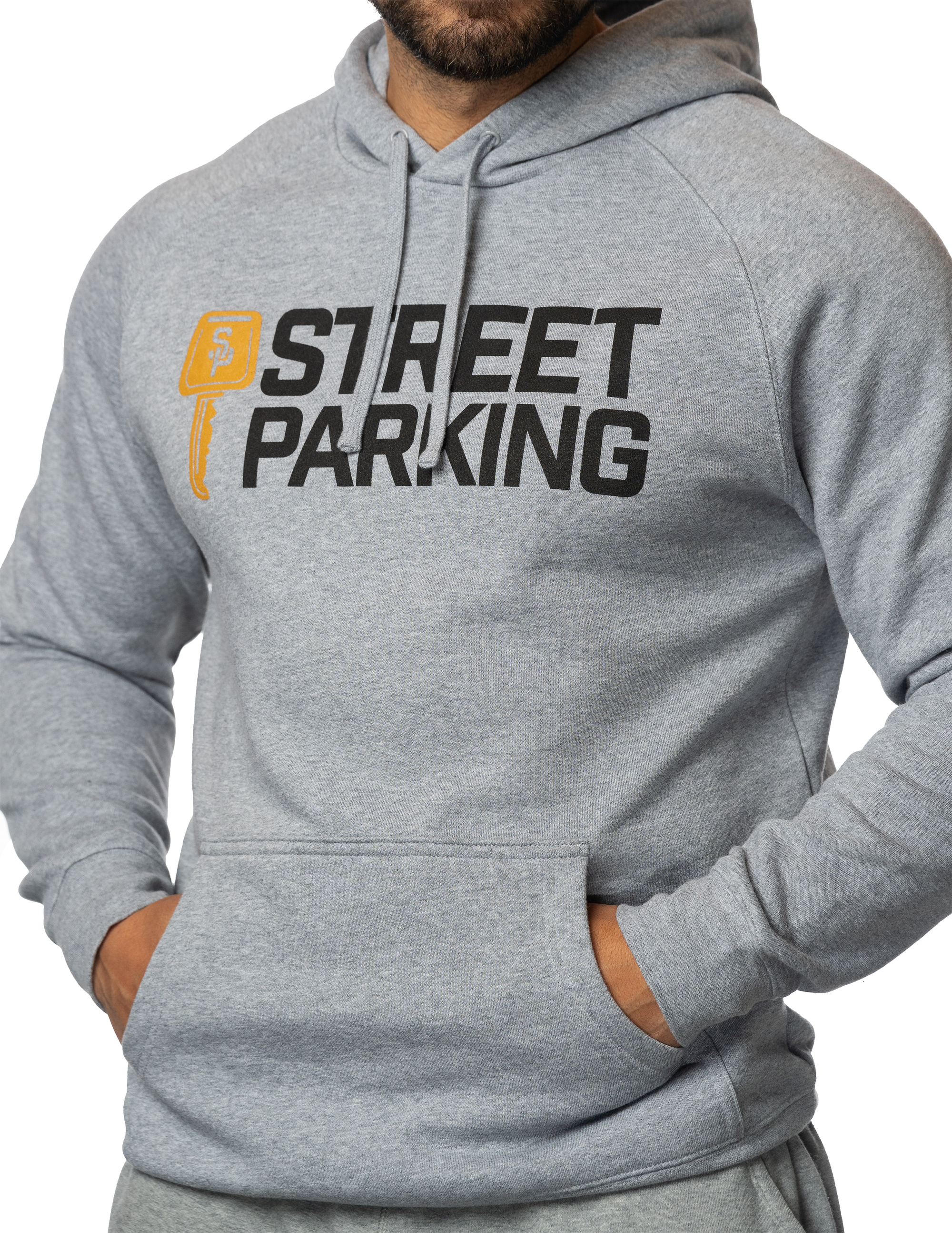 Gray Classic Hoodie - Unisex - Street Parking