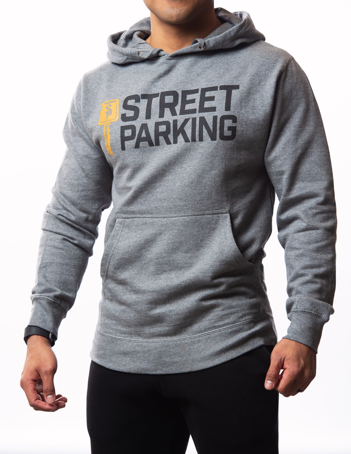 Gray Classic Hoodie - Unisex - Street Parking