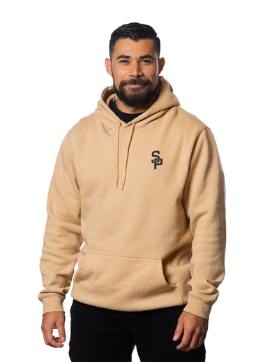 SP Monogrammed Gold Hoodie - Street Parking