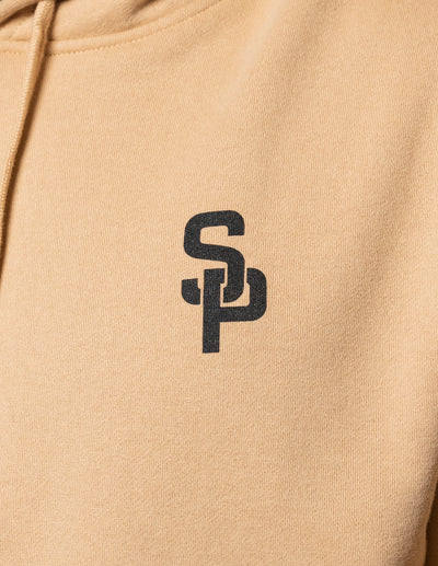 SP Monogrammed Gold Hoodie - Street Parking